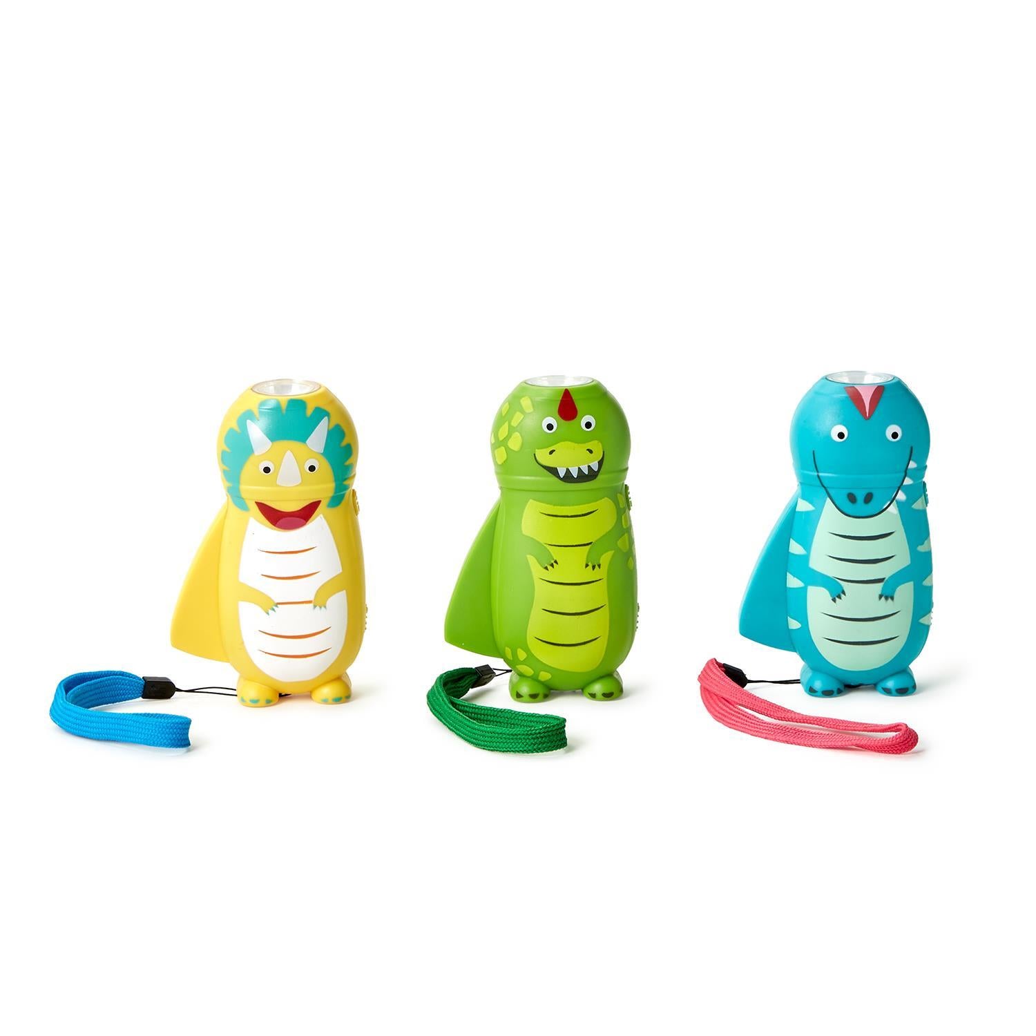 Cupcakes & Cartwheels Dino Lights Rechargeable Flashlight