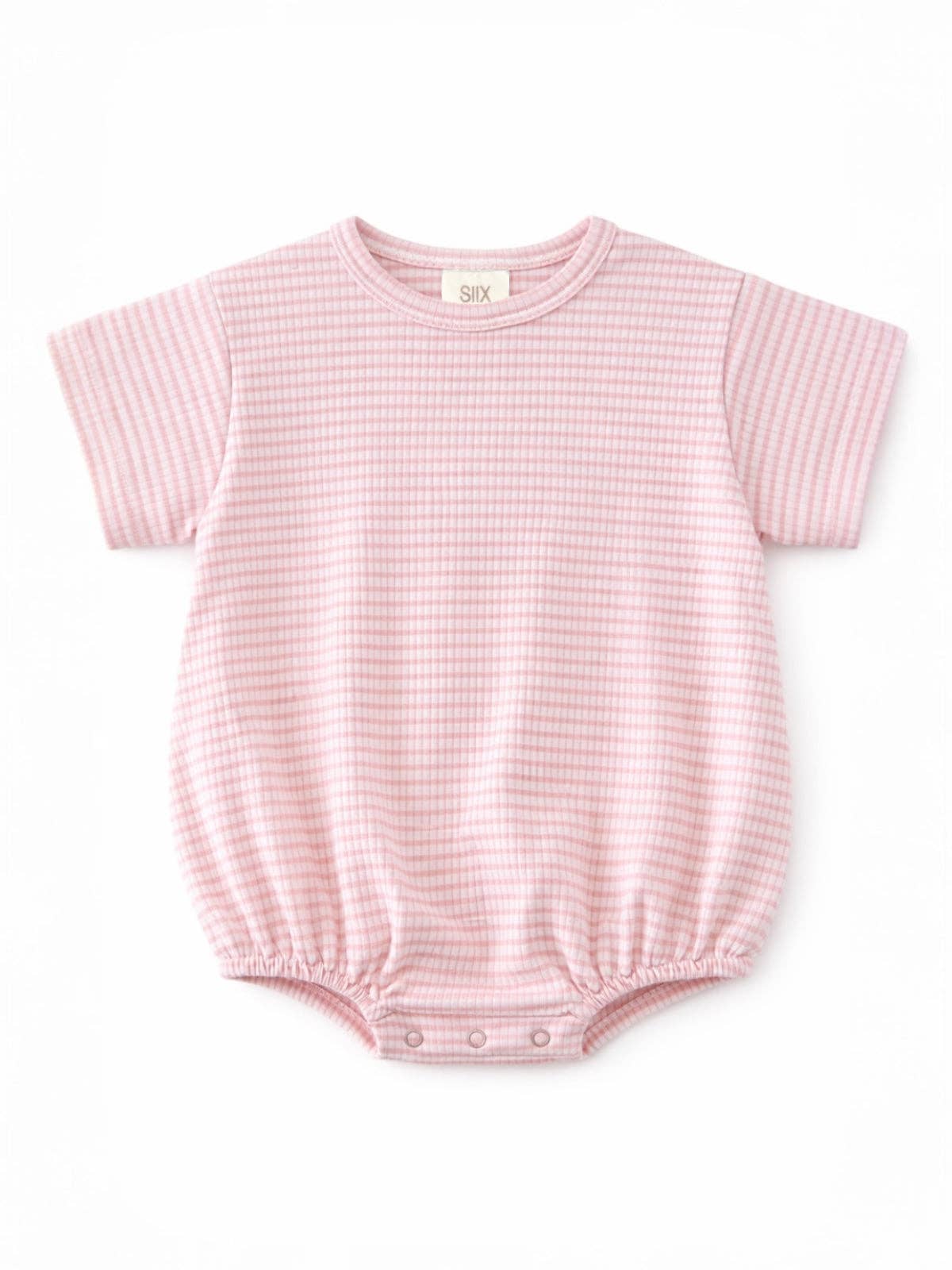 SIIX Collection | Pink Stripe Ribbed T-Shirt Bubble – Wonder and Wilde