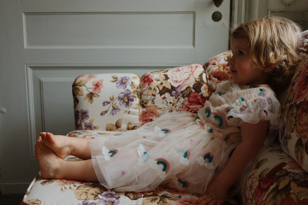 Konges Slojd | Tullie Dress- Rainbow Glitter – Wonder and Wilde